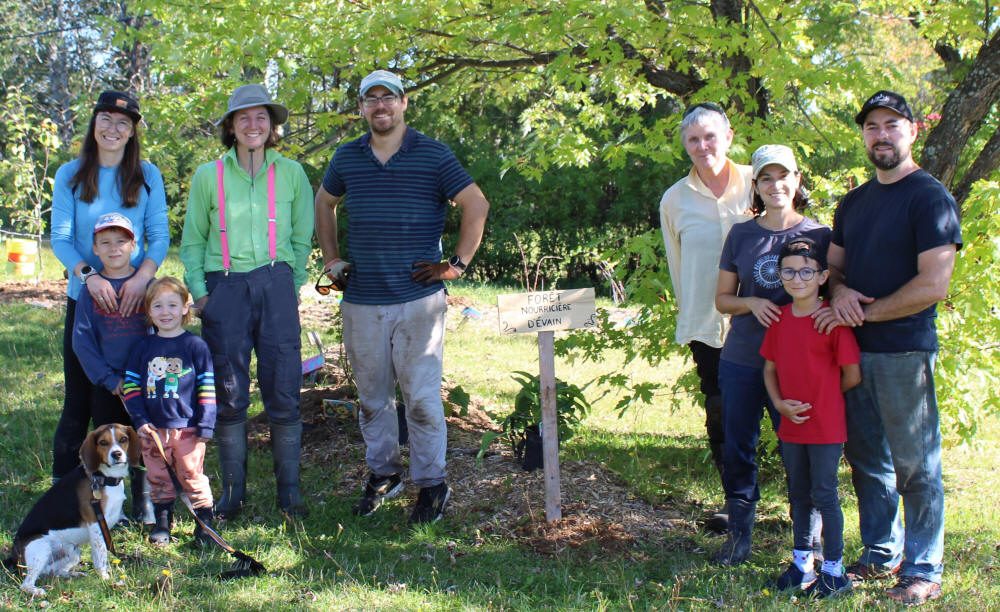 Participants aux travaux d'automne